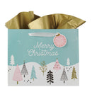 Gift Bag LG Landscape Merry Christmas Pastel Luke 2:14