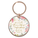 Sweet Friendship Prov. 27:9 Keychain