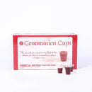 1000 Communion cups with etched cross