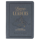 Legacy of Leaders Gray Faux Leather