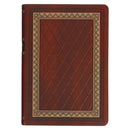 Diamond Grid Saddle Tan Study  Index