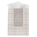 I Know the Plans Gray Plaid - Jeremiah 2