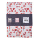 Door Christus Navy Floral Grote Notitieboek