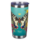 Teal Hope Butterfly  - Isaiah 40:31