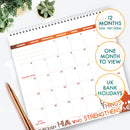 Christelijke wandkalender 2024