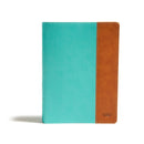 CSB Tony Evans Study Bible-Teal/Earth LeatherTouch Indexed