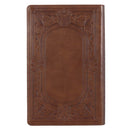 Bijbel Giant Print Index Bruin Kunstleer