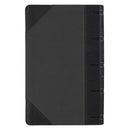 Bijbel Giant Print Zwarte Tweekleurige Index