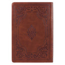 KJV Bijbel Bruin Grootletter Dunne Index
