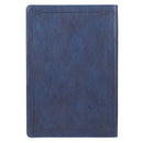 KJV Bijbel Blauwe Grootdruk Dunne Lijn Index