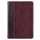 Bible KJV Full Grain Leather Compact