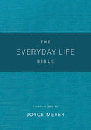 Amplified New Everyday Life Bible-Teal LeatherLuxe