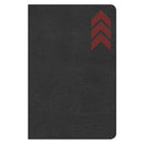 In-the-go bible, charcoal arrow