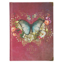 Pink Be Still Butterfly - Psalm 46:10