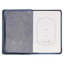 Wees stil Bloemengeborduurd Psalm 46:10