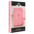 Sunrise Pink Grote Print Dunne Zip Index