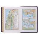 KJV Giant Print paars Volledige index