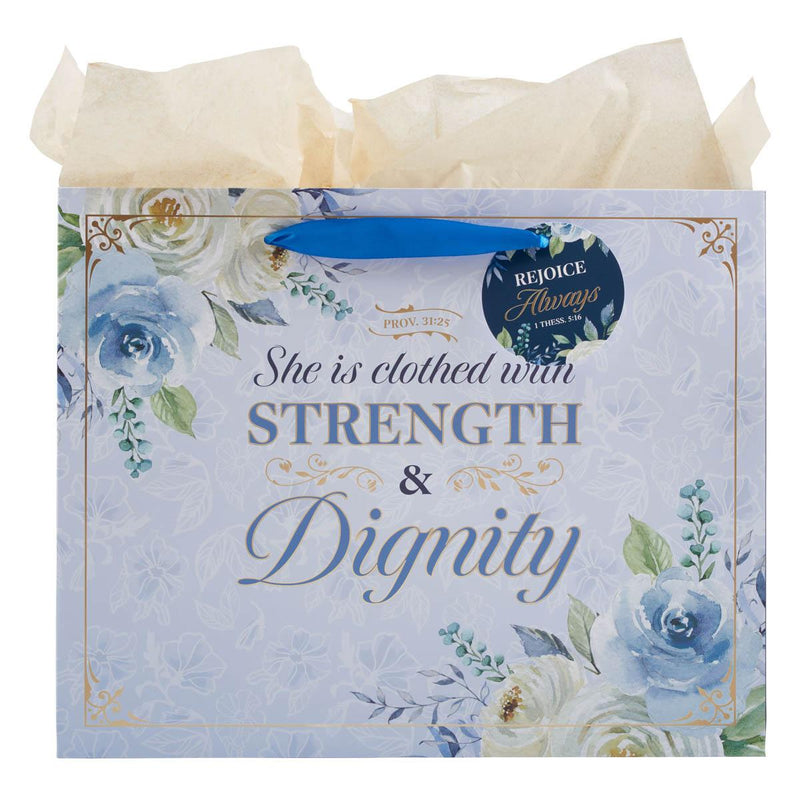 Gift Bag LG Landscape Strength & Dignity Mom Prov. 31:25