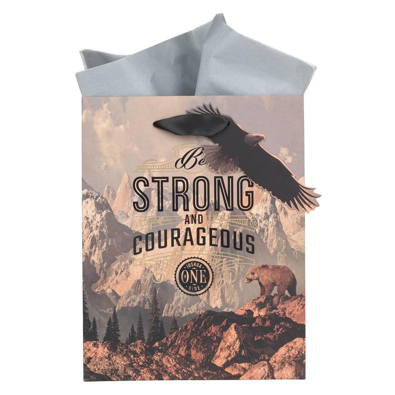 Gift Bag MD Strong & Courageous Josh. 1:9