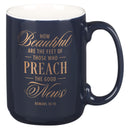 Mug Navy Preach Good News Pastor Rom. 10:15
