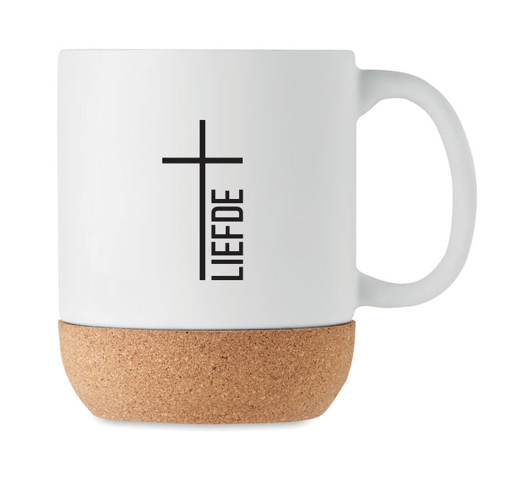 Liefde mug ceramic insulated