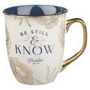 Be Still Ps. 46:10 Mug Navy