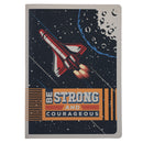 Be Strong and Courageous Josh. 1:9 Notebook Large