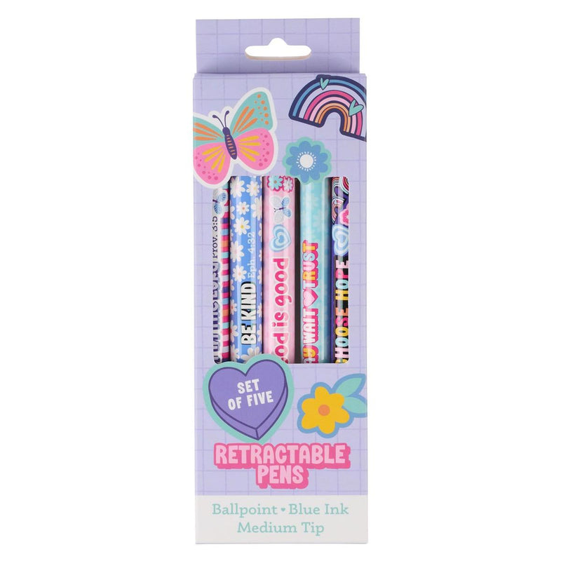 Girls Sticker Art Pen Set 5 pc