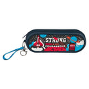 Strong and Courageous Josh. 1:9 Pencil Case Navy