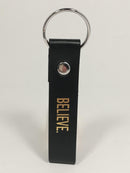 Believe keyring Fauxleather