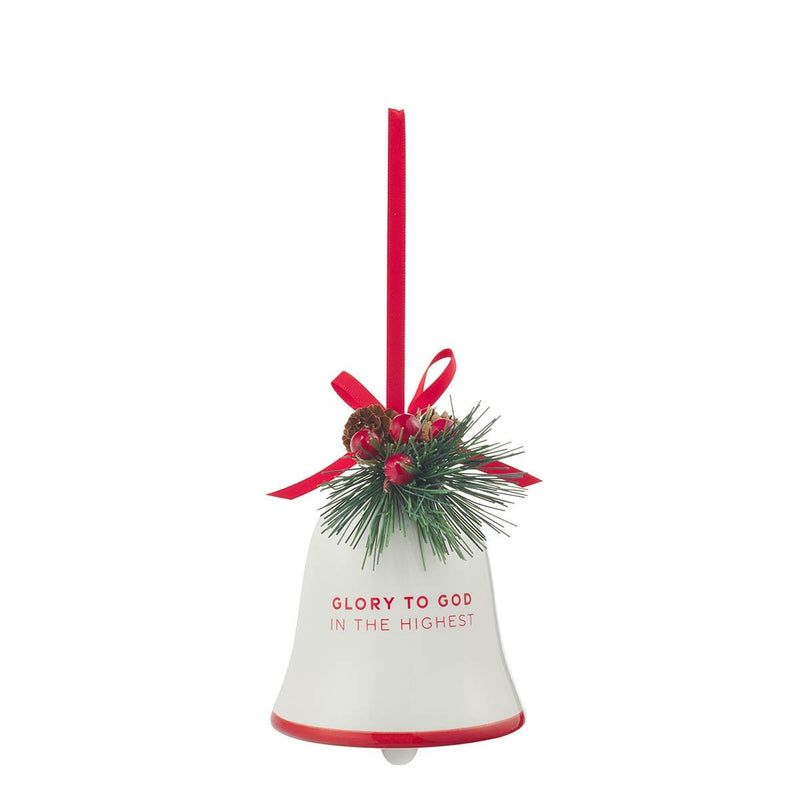 Ornament Bell Glory to God in the Highest