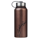 Water Bottle SS Brown Crown of Thorns/Amazing Grace Isa. 53:5