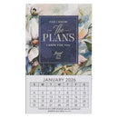 2026 Mini Magnetic Calendar The Plans