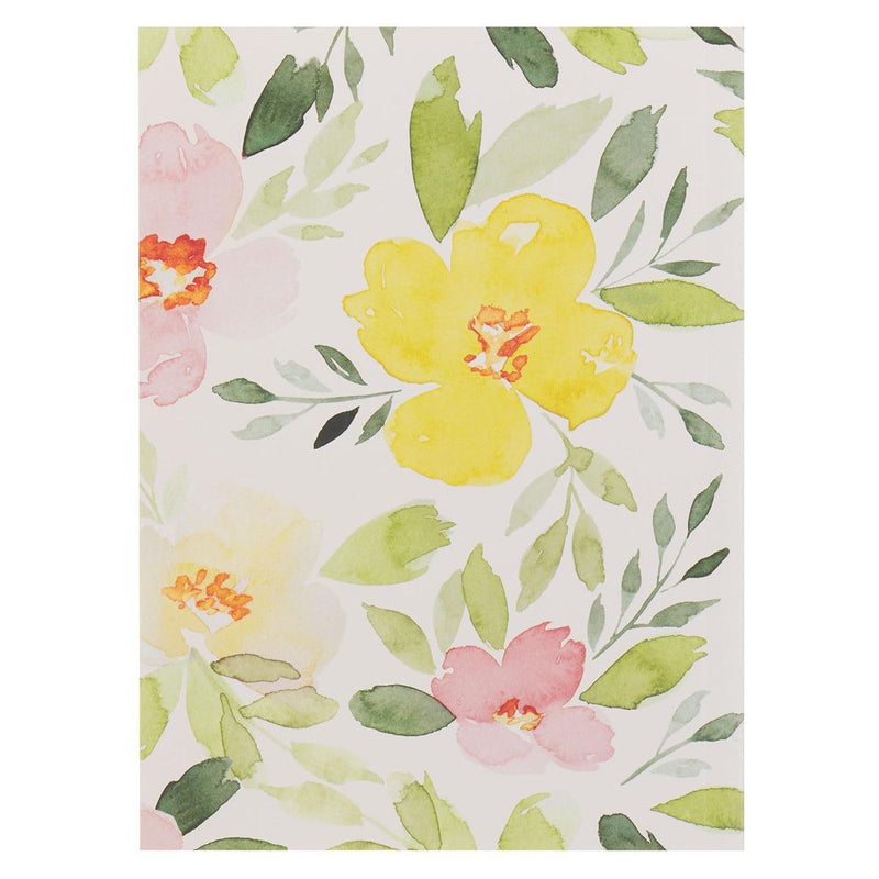 Renew Their Strength Isa. 40:31 Notebook Bound Pink Floral