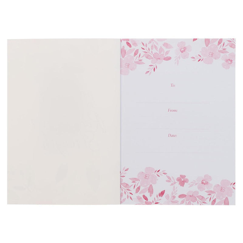 Renew Their Strength Isa. 40:31 Notebook Bound Pink Floral