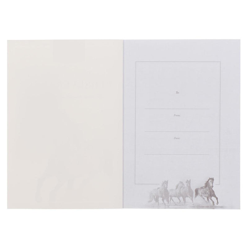 Run with Perseverance Heb. 12:1 Notebook Bound Brown