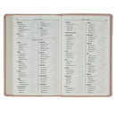 KJV Bible Gift Edition Faux Leather Blush Pink