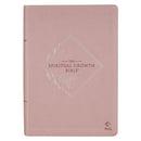 NLT, The Spiritual Growth Bible Faux Leather, Dusty Mauve
