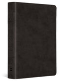 ESV Large Print Compact Bible-Black TruTone