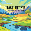 Take heart! Tegel Engels