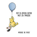 Het is zoveel beter met zn tweeen NL Tegel Winnie de Poeh
