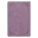 KJV Bible Reader's Edition XL print Faux Leather Purple