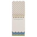 Strength And Dignity Prov. 31:25 Spiral Notepad SM Blue Floral