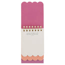 Your Word Is A Lamp To My Feet Ps. 119:105 Spiral Notepad SM Pink Floral