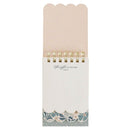 God Is Good Ps. 34:8 Spiral Notepad SM Cream Blue