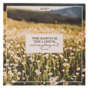 The Earth Is The Lord's Ps. 24:1 2027 Calendar LG
