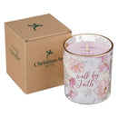 Walk By Faith 2 Cor. 5:7 Glass Candle