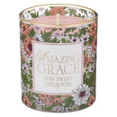 Amazing Grace Glass Candle