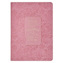 Hope & A Future Jer. 29:11 Journal Classic Pink