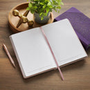 Mauve She Is Clothed With Strength And Dignity Prov. 31:25 Journal Classic Dusty